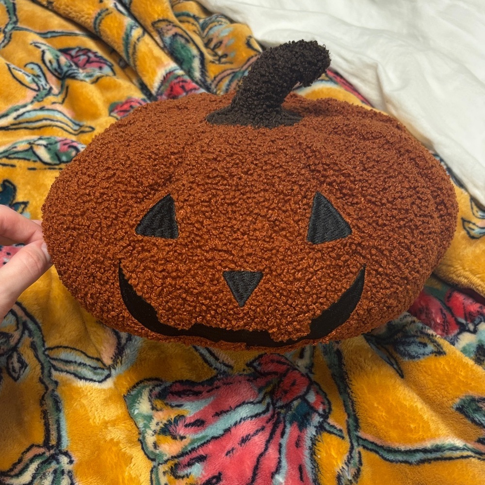 Source Unknown Brown Pumpkin Plush